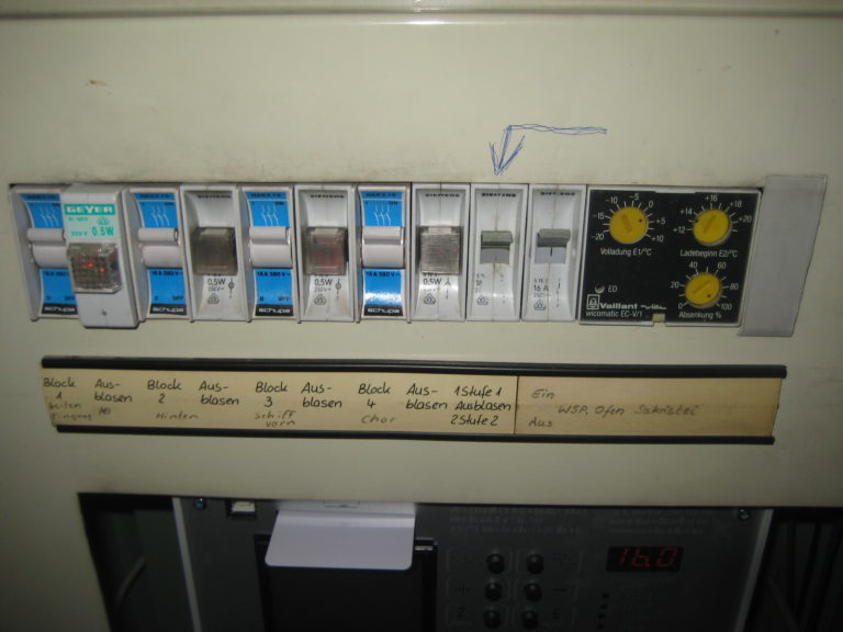 Technische Überprüfung von Kirchen